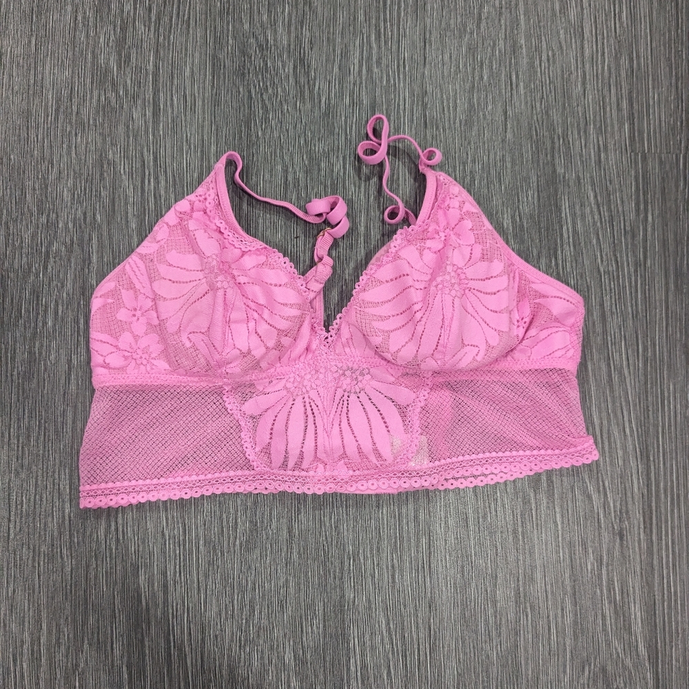 Aerie Hot Pink Bralette